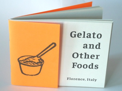 Gelato and Other Foods Zine